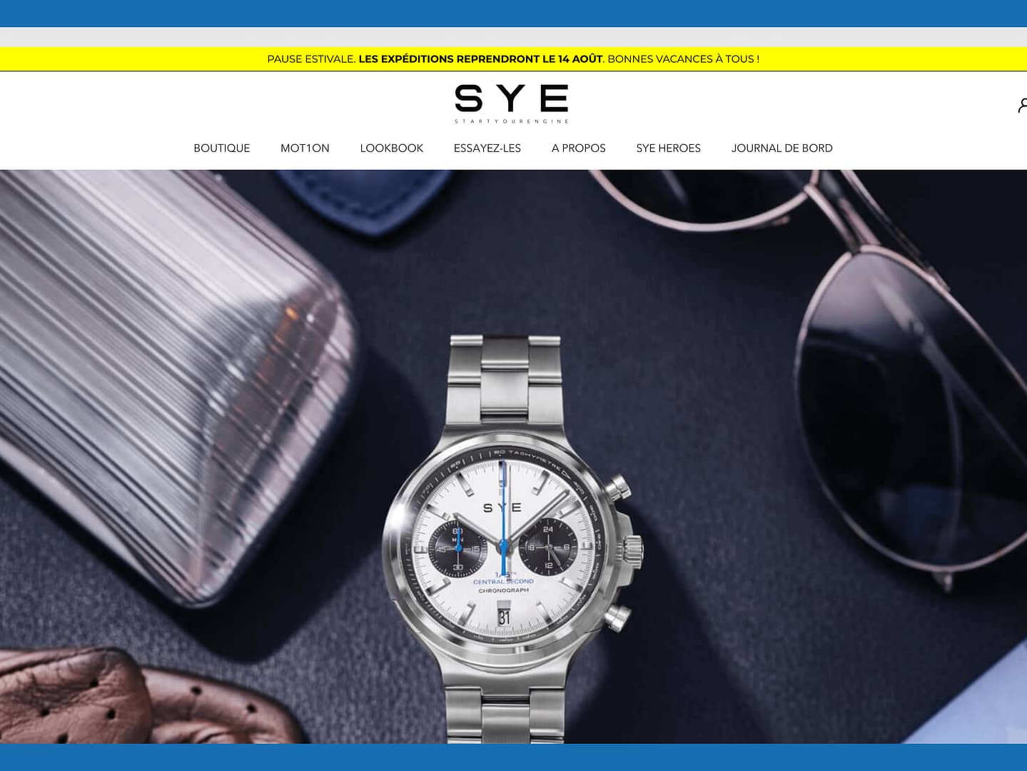 SYE Start Your Engine watches, premium sport-chic watches_ - www.syewatches.com-homepage